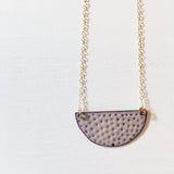 Line and Dot Necklace