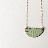 Line and Dot Necklace