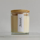 Firewood Scented Candle | Smoky Wood Scent Fall Winter