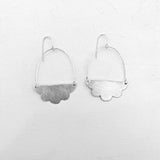 Sterling Cloud Earrings