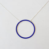 Outline Hoop Necklace