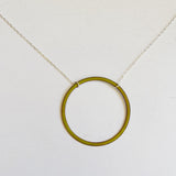 Outline Hoop Necklace