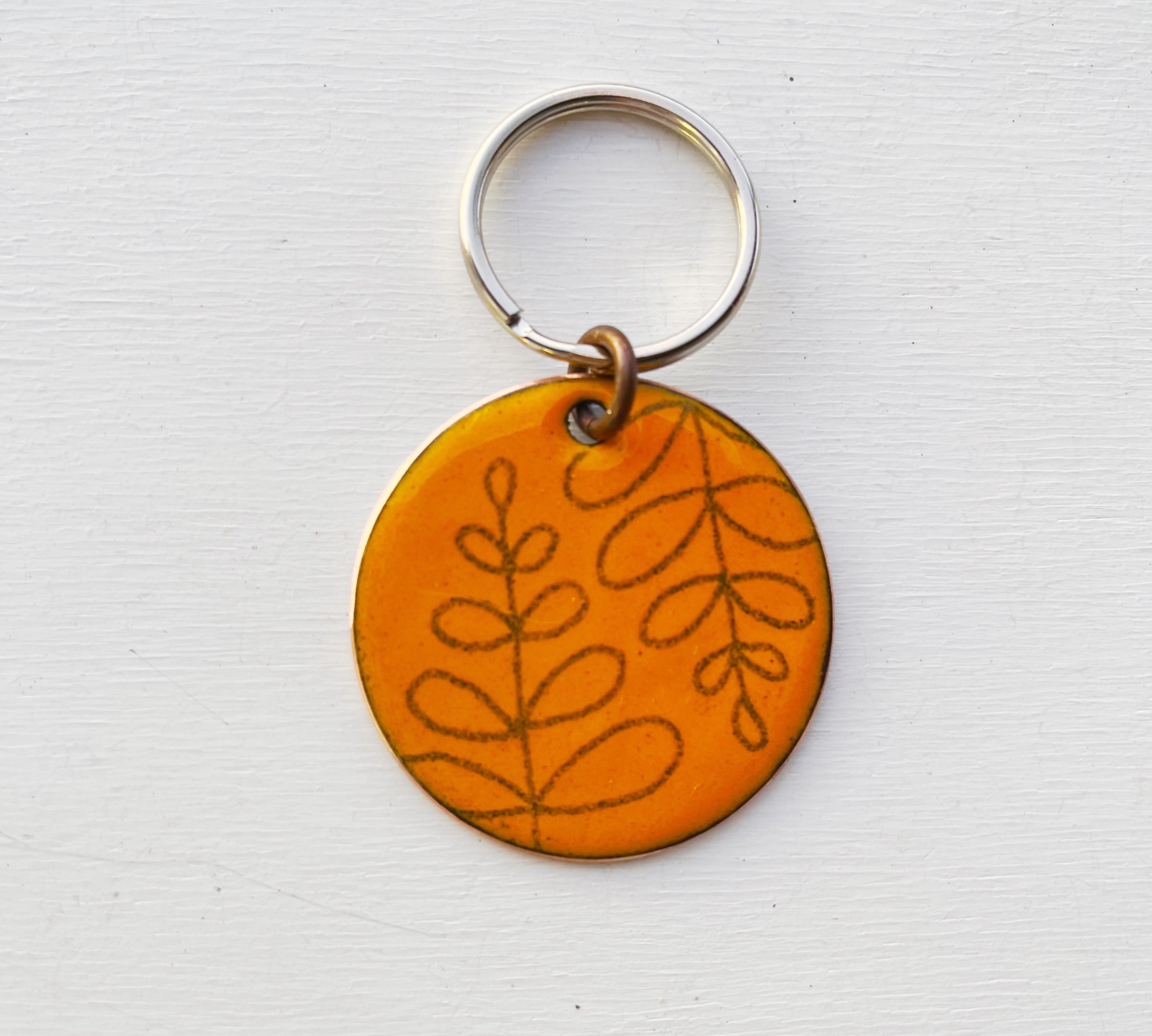 Enamel Keychain