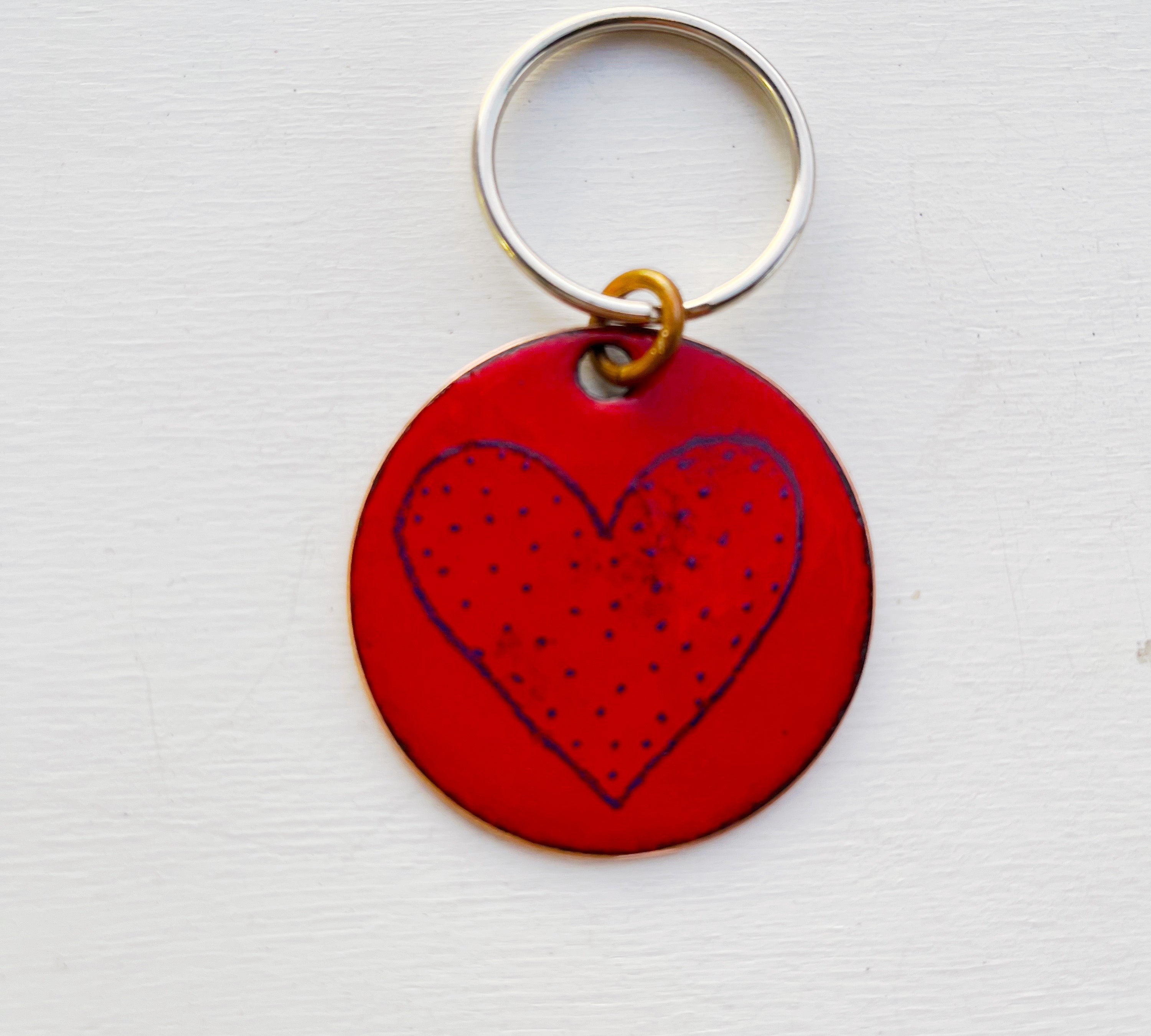 Enamel Keychain
