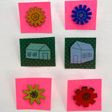 Enamel Brooches