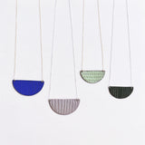 Line and Dot Necklace