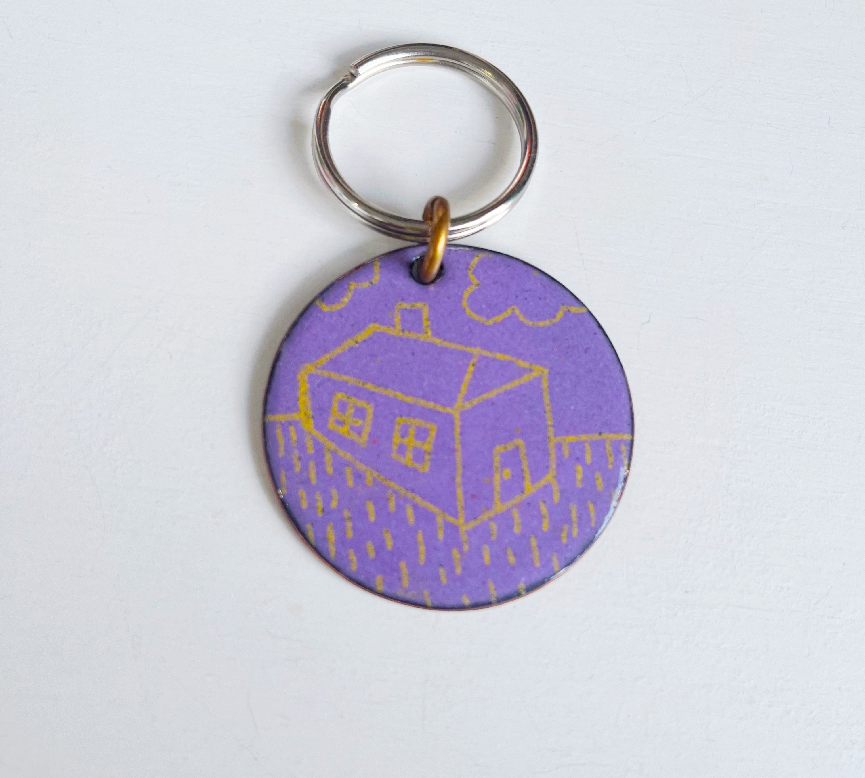 Enamel Keychain