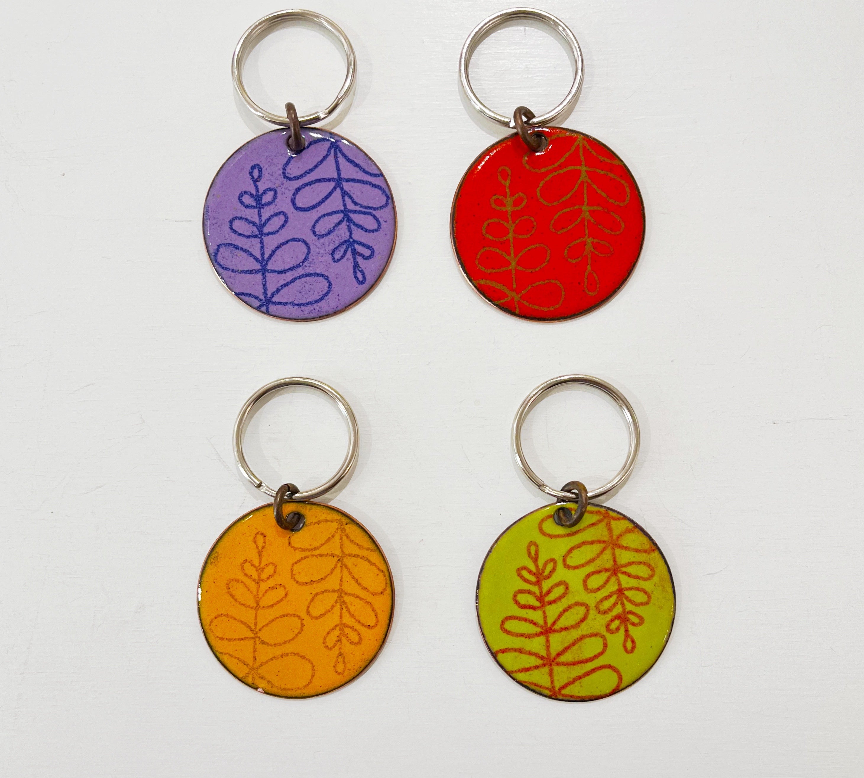 Enamel Keychain