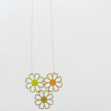 Triple Bloom Necklace