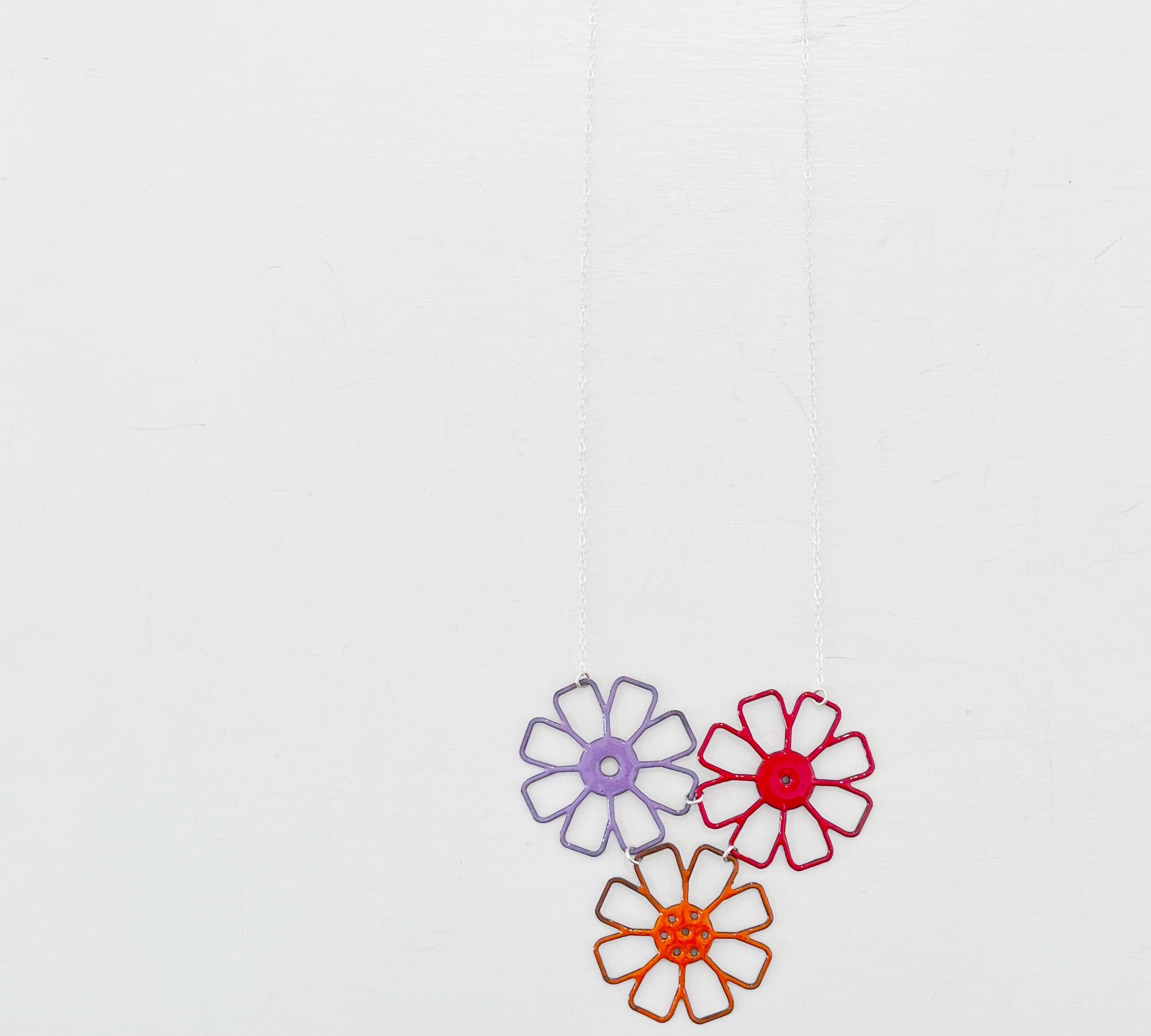 Triple Bloom Necklace