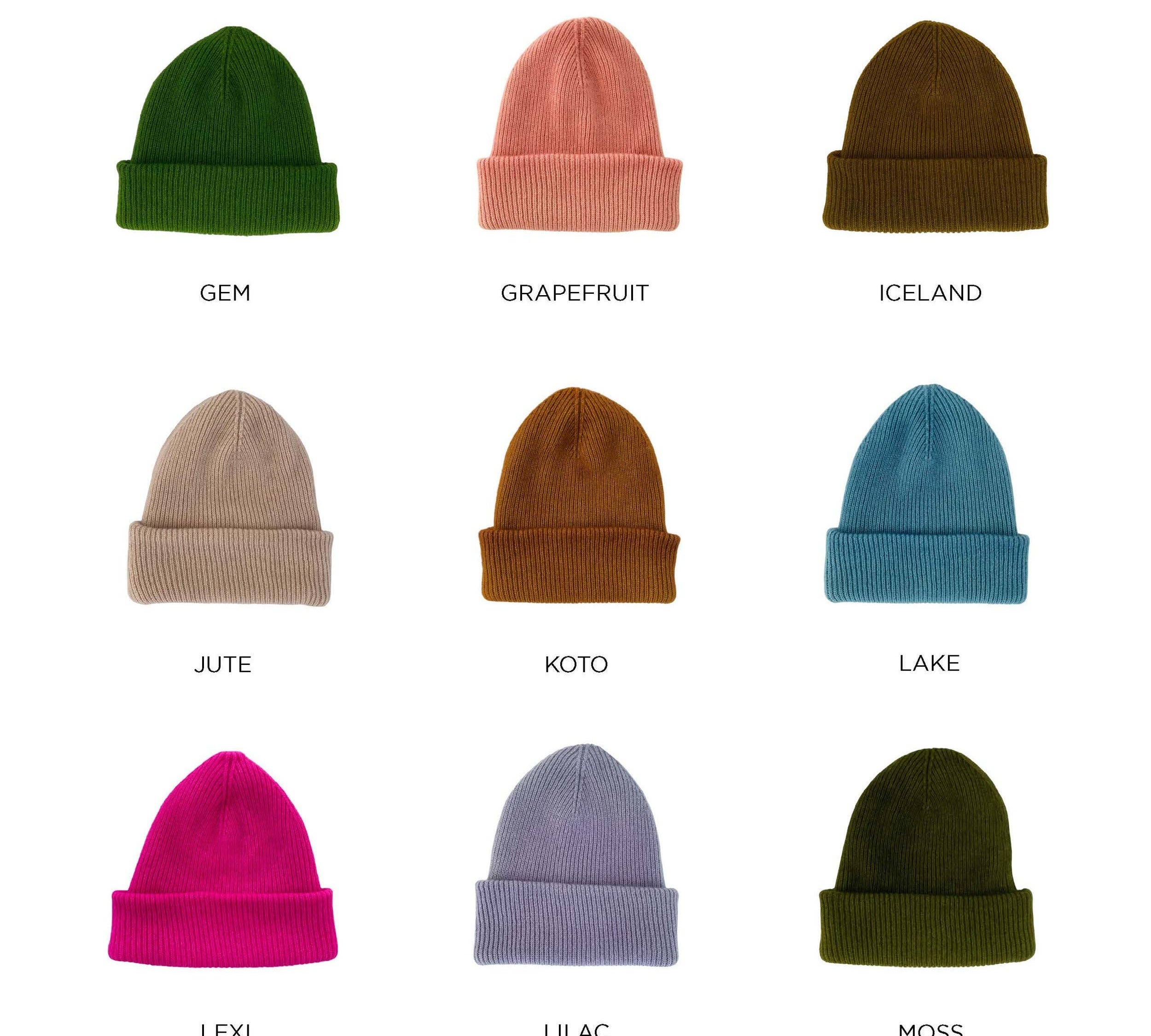 Merino/Cashmere Knit Hat