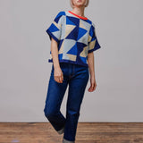 Calder Sweater Tee - Jacaranda