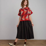Calder Sweater Tee - Redwood (Faire Pre-Order)